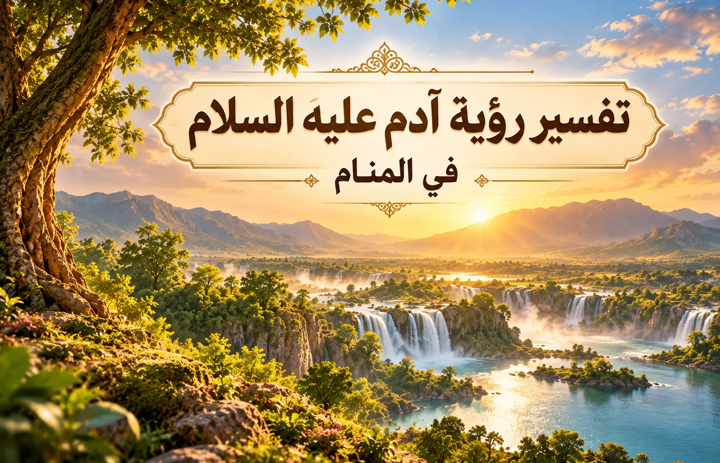 تفسير رؤية آدم عليه السلام في المنام تفسير رؤية آدم عليه السلام في المنام