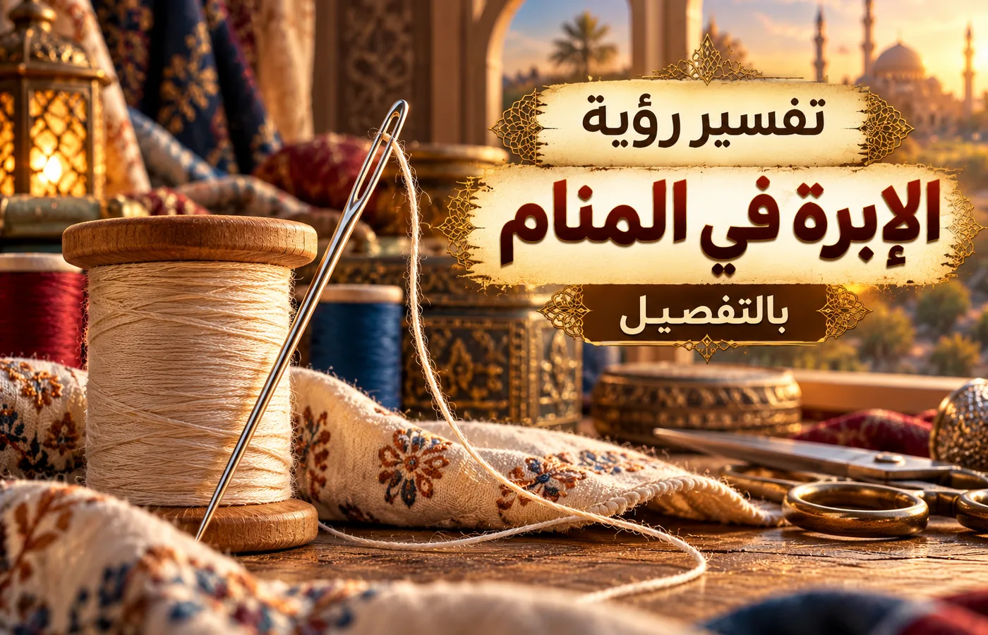 تفسير رؤية الإبرة في المنام بالتفصيل