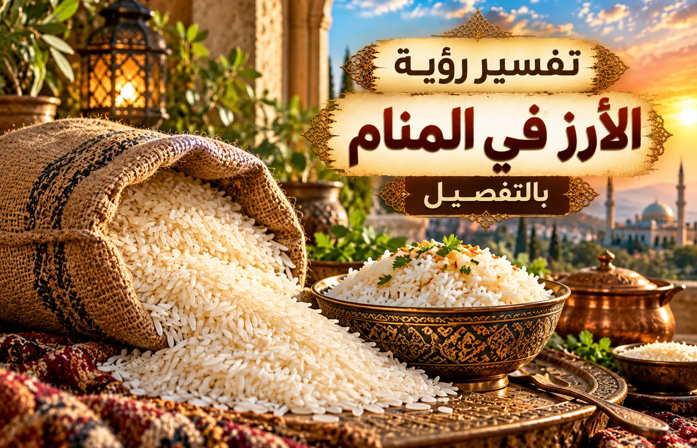 تفسير رؤية الأرز في المنام بالتفصيل تفسير رؤية الأرز في المنام بالتفصيل