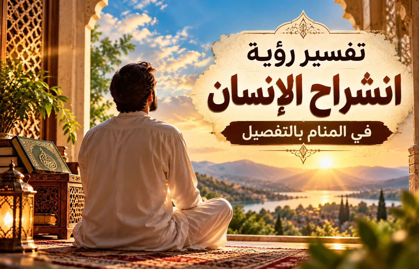 تفسير رؤية انشراح الإنسان في المنام بالتفصيل تفسير رؤية انشراح الإنسان في المنام بالتفصيل