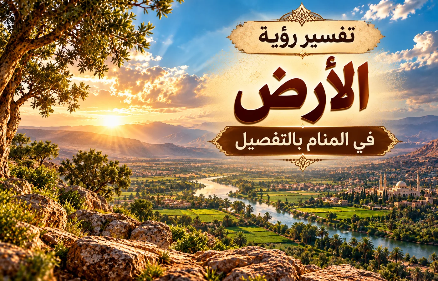 تفسير رؤية الأرض في المنام بالتفصيل تفسير رؤية الأرض في المنام بالتفصيل