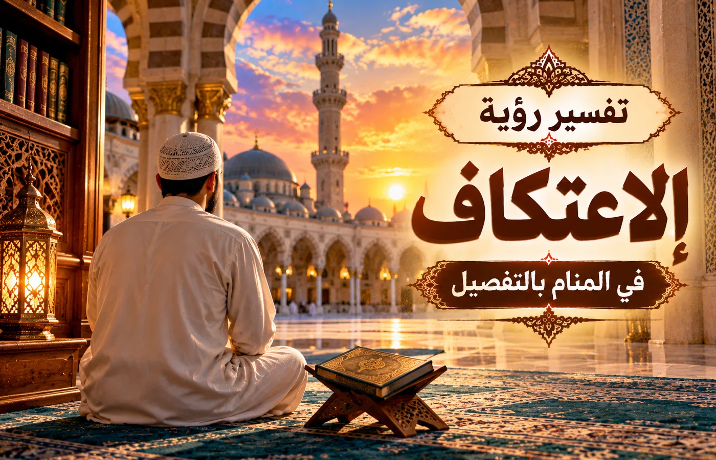 تفسير رؤية الاعتكاف في المنام بالتفصيل