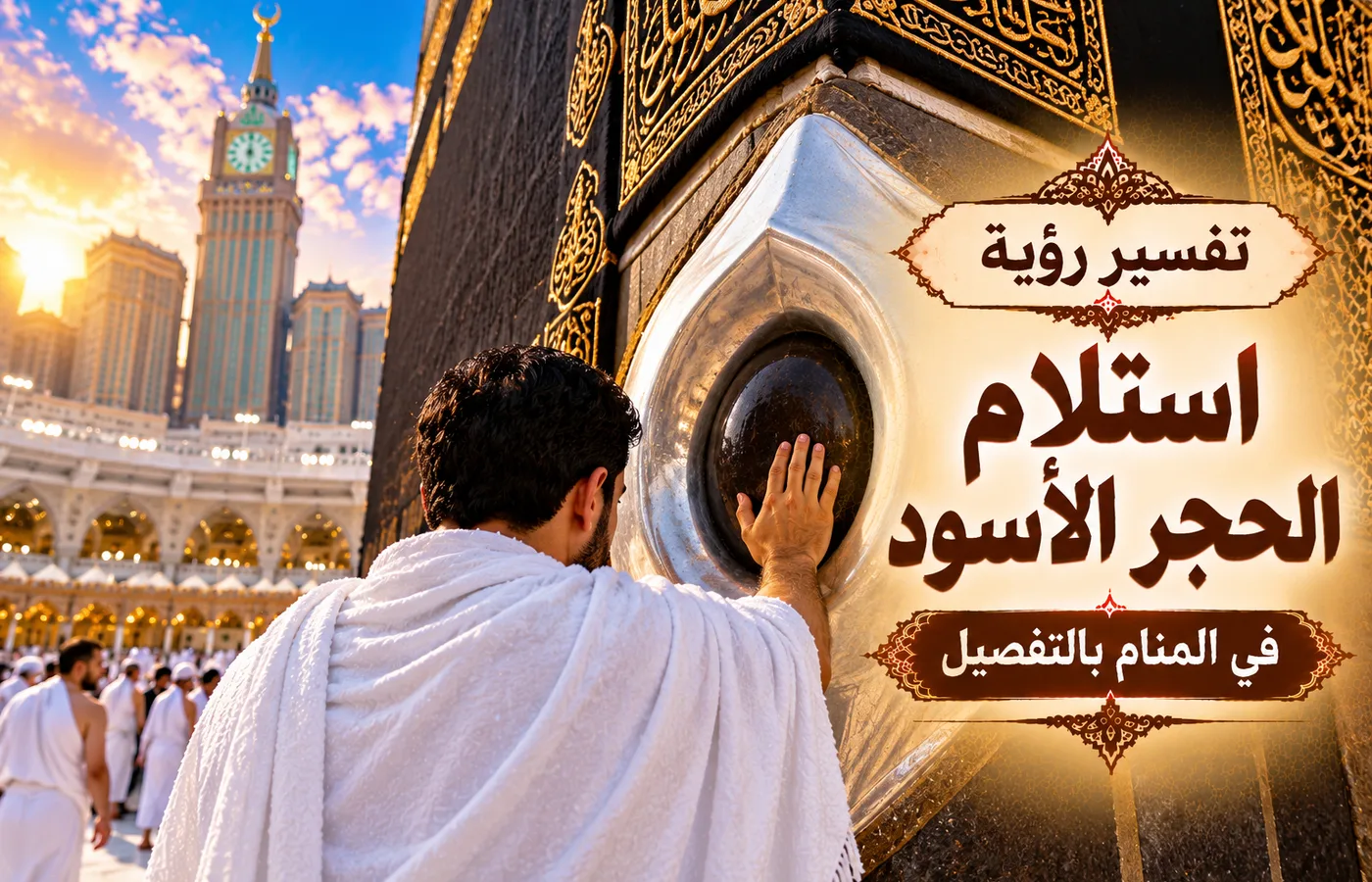 تفسير رؤية استلام الحجر الأسود في المنام بالتفصيل