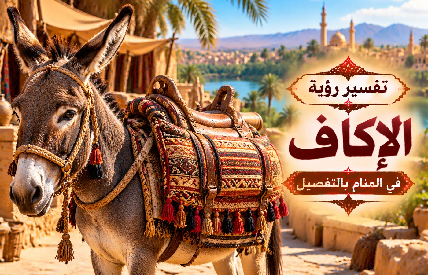 تفسير رؤية الإكاف في المنام بالتفصيل