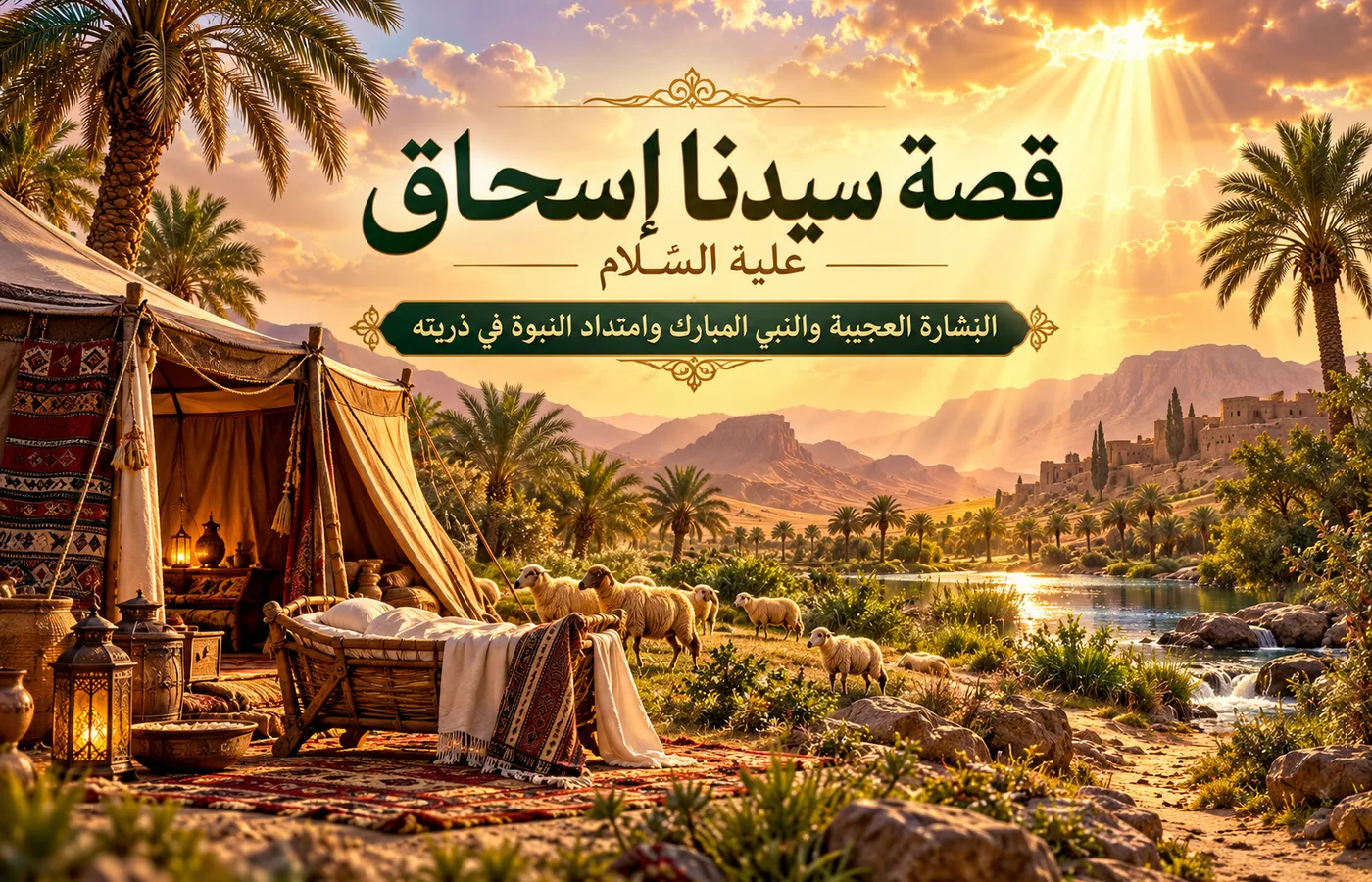 قصة سيدنا إسحاق عليه السلام