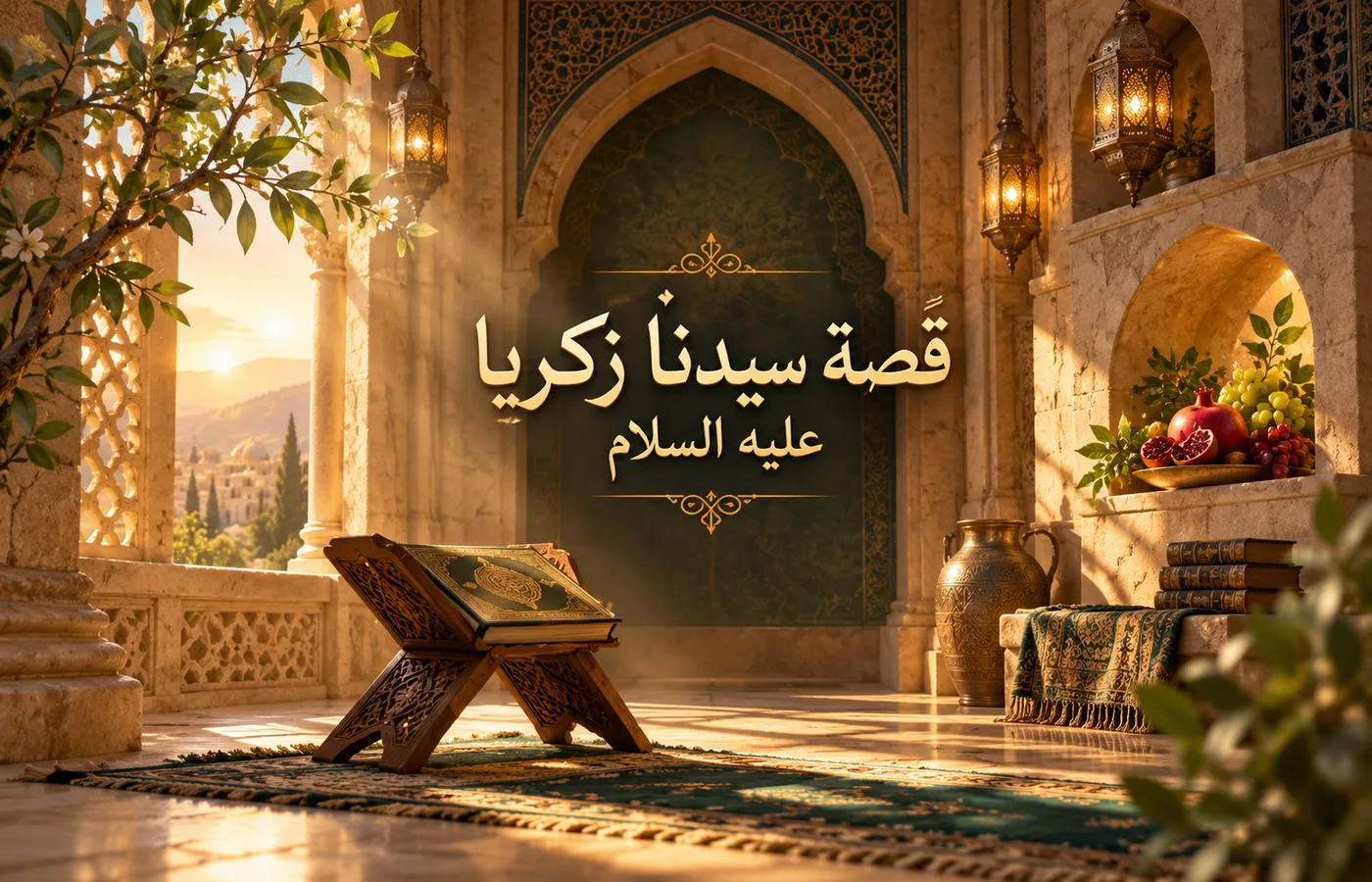 قصة سيدنا زكريا عليه السلام